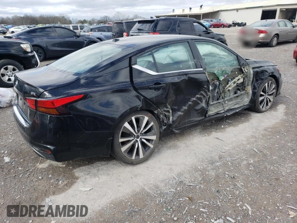 2022 Nissan Altima 2.5 SR with VIN 1N4BL4CV2NN384734, listed as a Copart auction lot 49316655 with 22,970 mi miles and Salvage Title. Bid and sale history available at carsss.com. Image 3.