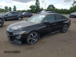 2019 Honda Accord Sport with VIN 1HGCV2F35KA802473, listed as a Copart auction lot 61715825 with 130,846 mi miles and Salvage title. Bid and sale history available at DreamBid. Image 1.