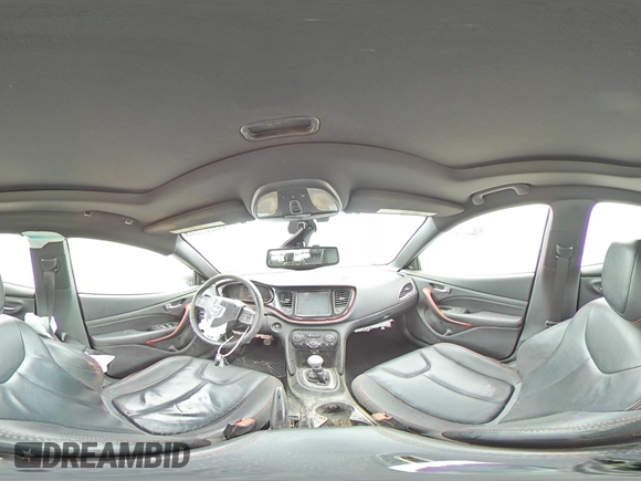 2014 Dodge Dart GT with VIN 1C3CDFEB3ED742198, listed as a Copart auction lot 63281975 with 117,541 mi miles and Salvage title. Bid and sale history available at DreamBid. Image 15.