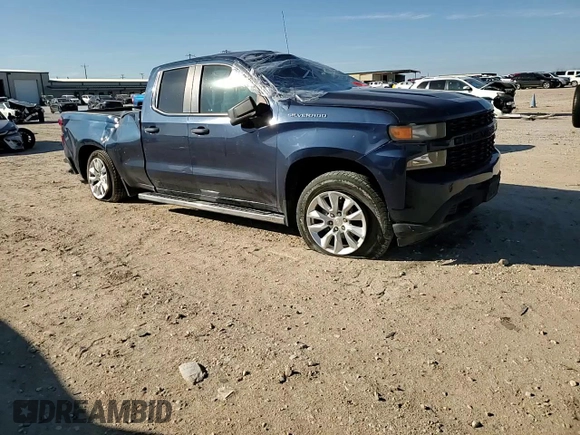 2020 Chevrolet Silverado 1500 Custom with VIN 1GCRWBEK5LZ312066, listed as a Copart auction lot 88494515 with 0 mi miles and Salvage Title. Bid and sale history available at carsss.com. Image 11.