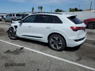 2022 Audi e-tron Premium with VIN WA1AAAGE3NB013467, listed as a Copart auction lot 47391893 with 22,979 mi miles. Bid and sale history available at carsss.com. Image 2.