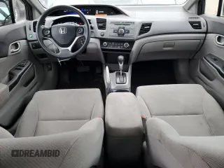 2012 Honda Civic LX with VIN 19XFB2F53CE313803, listed as a Copart auction lot 49202085 with 144,868 mi miles and Salvage Title. Bid and sale history available at DreamBid. Image 8.