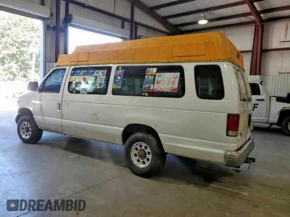 2001 Ford Econoline Passenger XL with VIN 1FBSS31LX1HA03315, listed as a Copart auction lot 65772875 with 108,184 mi miles and Clean title. Bid and sale history available at DreamBid. Image 2.