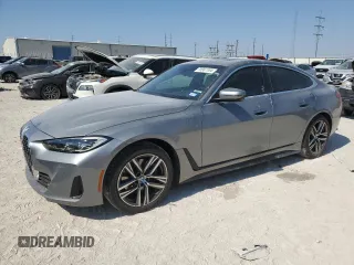 2023 BMW 4 Series 430i xDrive z VIN WBA73AV06PFN98572, wystawiony jako Copart lot #75961184 z przebiegiem 41 994 mil mil oraz Szkoda całkowita • Salvage title. Historia ofert i sprzedaży dostępna na DreamBid. Obrazek 1.