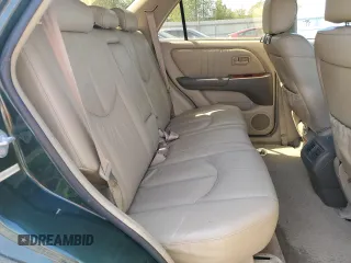 1999 Lexus RX 300 with VIN JT6HF10U6X0043236, listed as a Copart auction lot 54800595 with 162,378 mi miles and Clean Title. Bid and sale history available at DreamBid. Image 11.