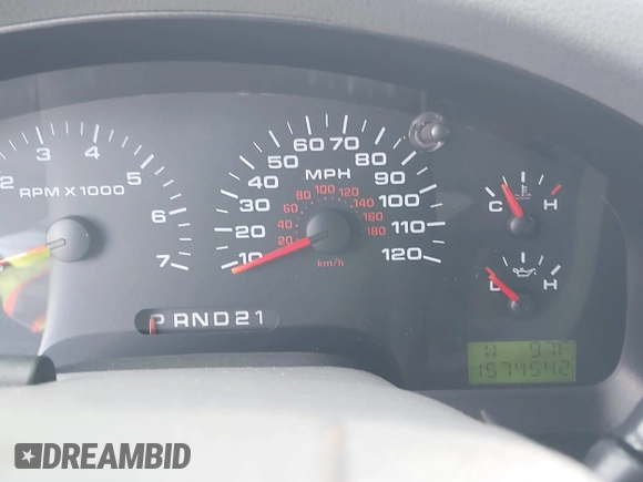 2007 Ford F-150 XLT with VIN 1FTPW14V37FA12420, listed as a IAAI auction lot 42800454 with 157,454 mi miles and . Bid and sale history available at DreamBid. Image 7.