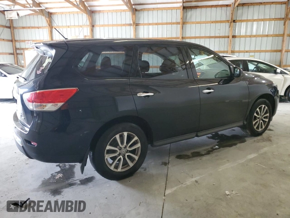 2015 Nissan Pathfinder SL with VIN 5N1AR2MM1FC623388, listed as a Copart auction lot 58184595 with 177,144 mi miles and Salvage title. Bid and sale history available at DreamBid. Image 3.