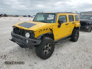 2007 Hummer H3 SUV with VIN 5GTDN13E578151999, listed as a Copart auction lot 53677835 with 120,164 mi miles and Clean Title. Bid and sale history available at carsss.com. Image 1.