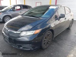 2012 Honda Civic Sdn EX with VIN 19XFB2F85CE365122, listed as a IAAI auction lot 41756298 with 127,939 mi miles. Bid and sale history available at carsss.com. Image 2.