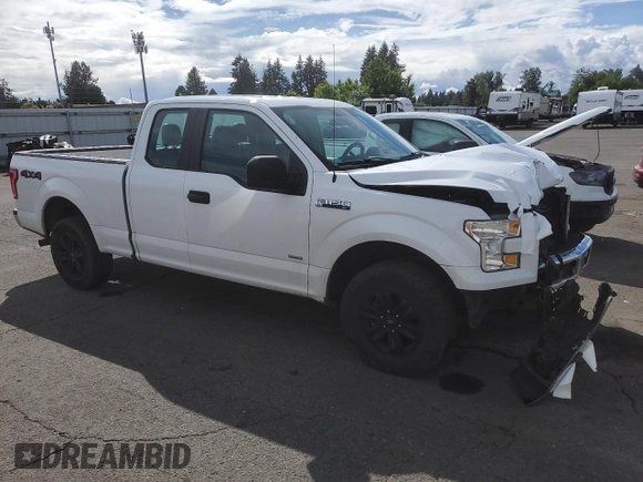 2017 Ford F-150 XL z VIN 1FTEX1EP0HKC92018, wystawiony jako Copart lot #56705705 z przebiegiem 95 283 mil mil oraz Szkoda całkowita • Salvage title. Historia ofert i sprzedaży dostępna na DreamBid. Obrazek 4.