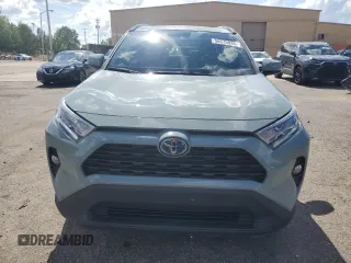 2021 Toyota RAV4 Hybrid LE with VIN 4T3B6RFVXMU055068, listed as a Copart auction lot 56575935 with 41,058 mi miles and Salvage title. Bid and sale history available at DreamBid. Image 5.