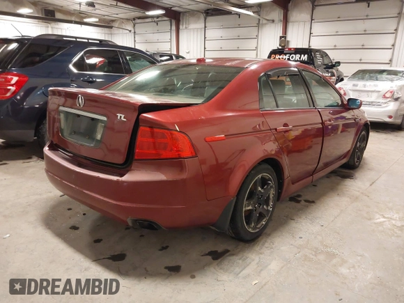 2004 Acura TL with VIN 19UUA66234A035420, listed as a IAAI auction lot 41737678 with 194,912 mi miles. Bid and sale history available at carsss.com. Image 4.