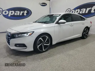 2020 Honda Accord Sport with VIN 1HGCV1F33LA023116, listed as a Copart auction lot 64782005 with 126,875 mi miles and Clean title. Bid and sale history available at DreamBid. Image 1.