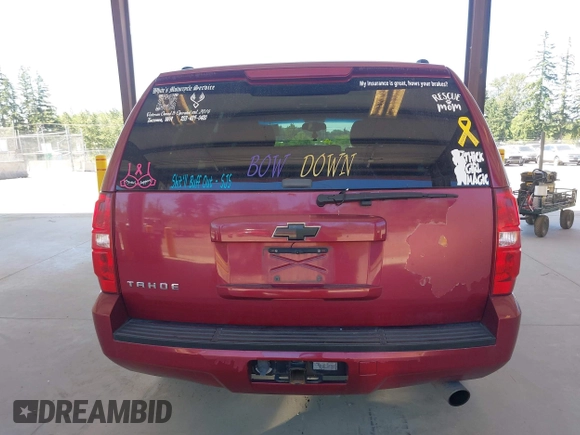 2007 Chevrolet Tahoe LS with VIN 1GNFC13C07R256584, listed as a IAAI auction lot 42678748 with 214,040 mi miles and . Bid and sale history available at DreamBid. Image 17.