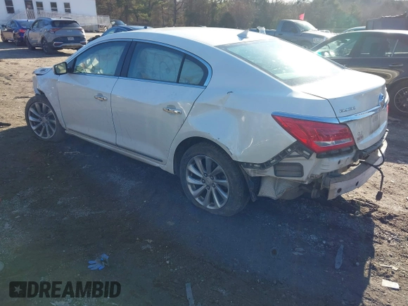 2014 Buick LaCrosse Leather with VIN 1G4GB5G32EF222500, listed as a IAAI auction lot 41460326 with 143,075 mi miles and . Bid and sale history available at DreamBid. Image 3.