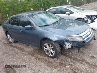 2012 Ford Fusion SE with VIN 3FAHP0HA1CR232712, listed as a IAAI auction lot 42097022 with 156,757 mi miles. Bid and sale history available at carsss.com. Image 1.