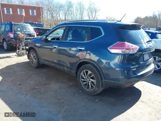 2016 Nissan Rogue SL with VIN 5N1AT2MV6GC749354, listed as a IAAI auction lot 41614606 with 146,198 mi miles. Bid and sale history available at carsss.com. Image 3.