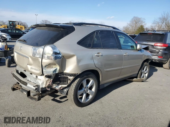 2006 Lexus RX with VIN 2T2GA31U36C052568, listed as a Copart auction lot 47040555 with Not Provided miles and Salvage Title. Bid and sale history available at carsss.com. Image 3.