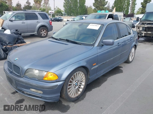 2001 BMW 3 Series 330i with VIN WBAAV53471JR79008, listed as a IAAI auction lot 42165063 with 215,409 mi miles and . Bid and sale history available at carsss.com. Image 6.