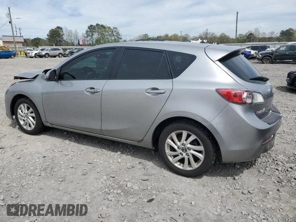 2013 Mazda 3 i Touring with VIN JM1BL1L79D1779302, listed as a Copart auction lot 50829575 with 184,347 mi miles and Salvage Title. Bid and sale history available at carsss.com. Image 2.