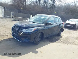 2023 Nissan Kicks SV with VIN 3N1CP5CV2PL474304, listed as a IAAI auction lot 41683188 with 41,733 mi miles. Bid and sale history available at carsss.com. Image 2.