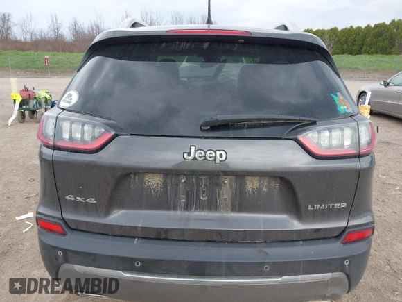 2021 Jeep Cherokee Limited with VIN 1C4PJMDXXMD215667, listed as a IAAI auction lot 42114920 with 38,481 mi miles and . Bid and sale history available at DreamBid. Image 16.