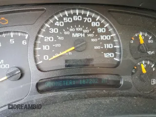 2005 Chevrolet Tahoe LS with VIN 1GNEK13T05J217813, listed as a Copart auction lot 62404455 with 187,282 mi miles and Clean title. Bid and sale history available at DreamBid. Image 9.