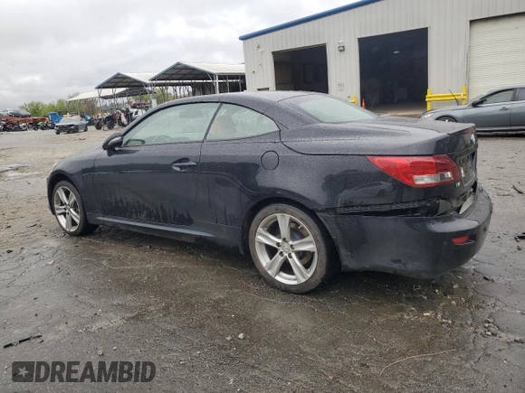 2012 Lexus IS 250 C with VIN JTHFF2C28C2522934, listed as a Copart auction lot 49918695 with 109,595 mi miles and Salvage title. Bid and sale history available at DreamBid. Image 2.