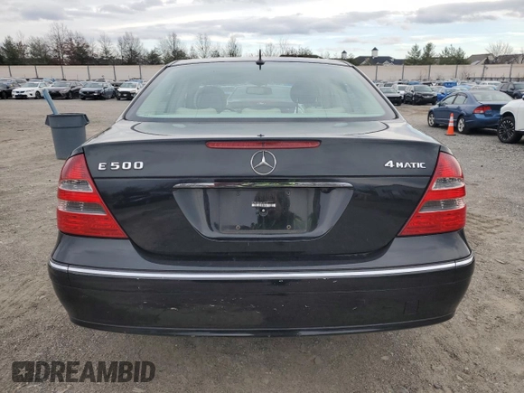2005 Mercedes-Benz E 500 z VIN WDBUF83J05X166065, wystawiony jako Copart lot #85929754 z przebiegiem 117 199 mil mil oraz Szkoda całkowita • Salvage title. Historia ofert i sprzedaży dostępna na DreamBid. Obrazek 6.