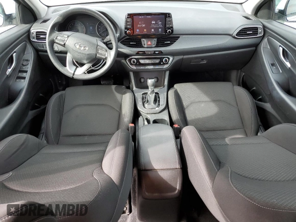 2018 Hyundai Elantra GT with VIN KMHH35LE6JU066203, listed as a Copart auction lot 73211344 with 57,361 mi miles and Salvage Title. Bid and sale history available at carsss.com. Image 8.