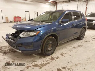 2017 Nissan Rogue SL with VIN 5N1AT2MT1HC794587, listed as a IAAI auction lot 41708715 with 121,017 mi miles. Bid and sale history available at carsss.com. Image 2.