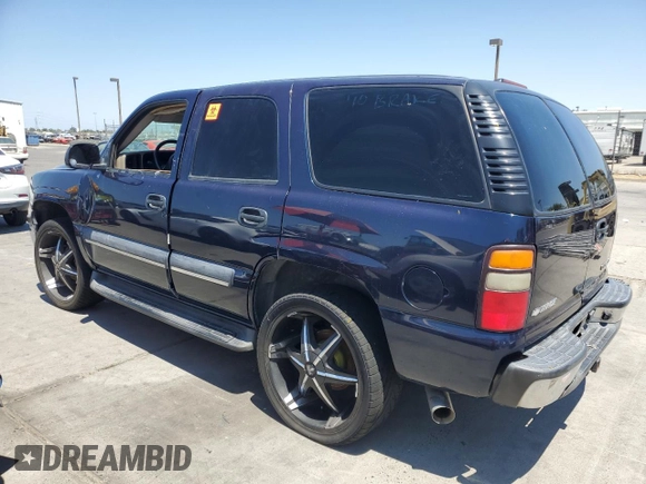 2004 Chevrolet Tahoe LS with VIN 1GNEC13V84R125640, listed as a Copart auction lot 64963995 with Not provided miles and Clean title. Bid and sale history available at DreamBid. Image 2.