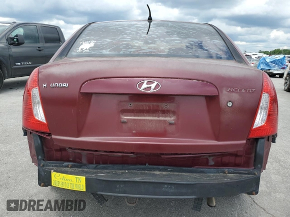 2009 Hyundai Accent Auto GLS с VIN KMHCN46C69U361483, выставлен на аукционе Copart как лот 55971525 с пробегом 159 519 миль миль и Списание • Salvage title. История ставок и продаж доступна на DreamBid. Изображение 6.
