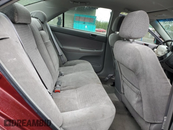 2004 Toyota Camry LE z VIN JTDBE32KX40273821, wystawiony jako Copart lot #58938275 z przebiegiem 153 096 mil mil oraz Szkoda całkowita • Salvage title. Historia ofert i sprzedaży dostępna na DreamBid. Obrazek 10.