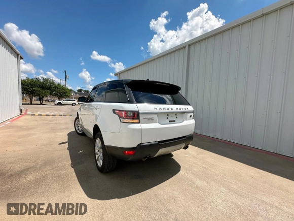 2016 Land Rover Range Rover Sport HSE with VIN SALWR2VF0GA552913, listed as a Copart auction lot 62614315 with 104,414 mi miles and Clean title. Bid and sale history available at DreamBid. Image 3.