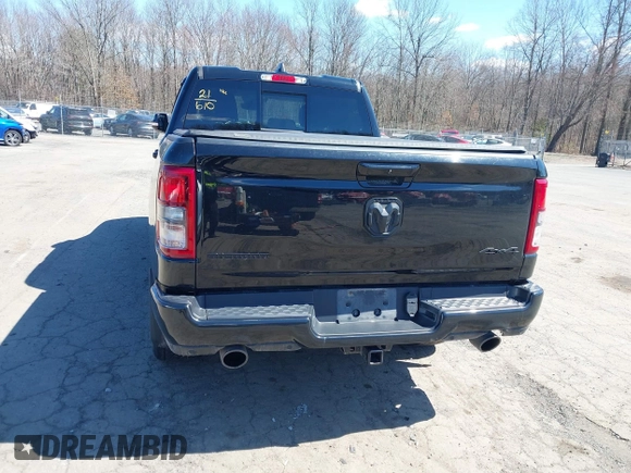 2021 Ram 1500 Big Horn with VIN 1C6SRFBT3MN742627, listed as a IAAI auction lot 41900770 with 52,006 mi miles and . Bid and sale history available at DreamBid. Image 16.