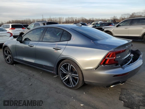 2019 Volvo S60 R-Design with VIN 7JR102FM8KG003945, listed as a Copart auction lot 81183193 with 42,874 mi miles. Bid and sale history available at carsss.com. Image 2.