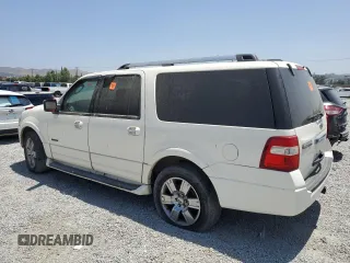 2007 Ford Expedition Max Limited with VIN 1FMFK20527LA06284, listed as a Copart auction lot 60783485 with 99,743 mi miles and Salvage title. Bid and sale history available at DreamBid. Image 2.