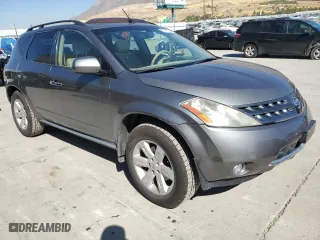 2006 Nissan Murano SE with VIN JN8AZ08W16W502528, listed as a Copart auction lot 74461844 with 144,934 mi miles and Salvage Title. Bid and sale history available at carsss.com. Image 4.