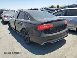 2014 Audi S6 Prestige with VIN WAUF2AFC8EN019768, listed as a Copart auction lot 62073864 with 117,298 mi miles and Salvage Title. Bid and sale history available at carsss.com. Image 2.