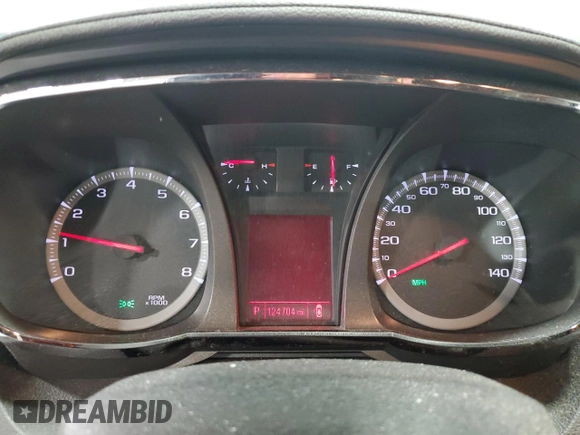 2016 GMC Terrain SLE with VIN 2GKFLTE31G6184036, listed as a Copart auction lot 52417195 with 124,704 mi miles and Salvage Title. Bid and sale history available at DreamBid. Image 9.
