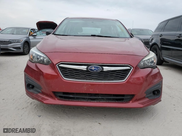 2018 Subaru Impreza with VIN 4S3GTAA62J1716263, listed as a Copart auction lot 74842764 with 0 mi miles and Non Repairable. Bid and sale history available at carsss.com. Image 5.