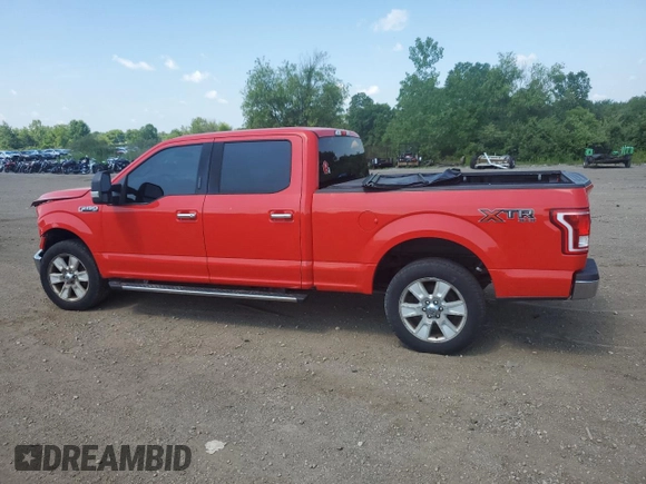 2016 Ford F-150 XLT with VIN 1FTFW1EF6GKF36428, listed as a Copart auction lot 62165295 with 183,424 mi miles and Salvage title. Bid and sale history available at DreamBid. Image 2.