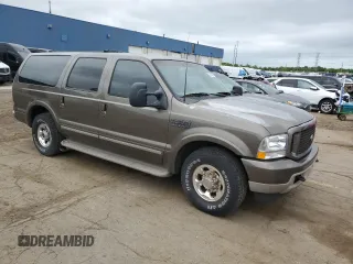 2003 Ford Excursion Limited z VIN 1FMNU42P23EB56085, wystawiony jako Copart lot #58863405 z przebiegiem 251 772 mil mil oraz Tytuł czysty. Historia ofert i sprzedaży dostępna na DreamBid. Obrazek 4.