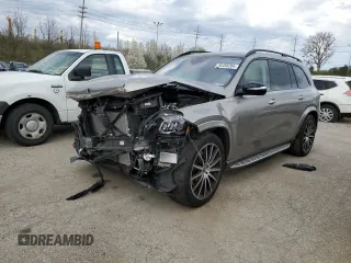 2023 Mercedes-Benz GLS 450 with VIN 4JGFF5KE3PA916007, listed as a Copart auction lot 46456284 with 15,751 mi miles and . Bid and sale history available at DreamBid. Image 1.