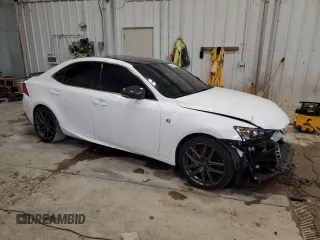 2020 Lexus IS 300 F Sport with VIN JTHGA1D26L5105256, listed as a Copart auction lot 58562945 with 75,244 mi miles and Non repairable. Bid and sale history available at DreamBid. Image 4.