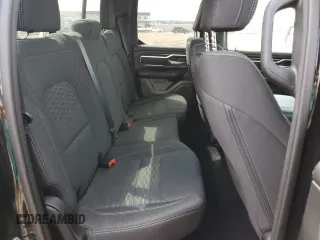 2025 Ram 1500 with VIN 1C6SRFBP5SN506206, listed as a Copart auction lot 55414155 with 5,892 mi miles and Salvage title. Bid and sale history available at DreamBid. Image 10.