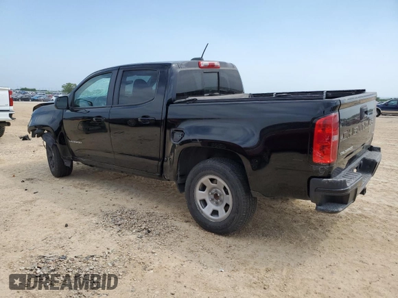 2021 Chevrolet Colorado 2WD LT with VIN 1GCGSCEN9M1291306, listed as a Copart auction lot 51780585 with 63,691 mi miles and Salvage Title. Bid and sale history available at DreamBid. Image 2.