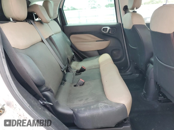 2014 FIAT 500L Lounge с VIN ZFBCFACH5EZ017479, выставлен на аукционе Copart как лот 62005845 с пробегом 46 158 миль миль и Чистый • Clean title. История ставок и продаж доступна на DreamBid. Изображение 10.
