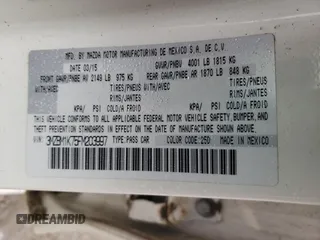 2015 Mazda 3 i Sport with VIN 3MZBM1K75FM203997, listed as a Copart auction lot 48882775 with 150,484 mi miles and Clean Title. Bid and sale history available at DreamBid. Image 12.
